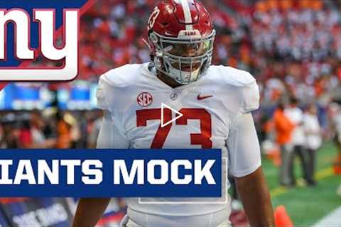 2022 NFL Mock Draft: Giants Select 2 Offensive Lineman With Top 2 Picks | CBS Sports HQ