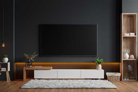 What Can You Put Under a Mounted TV? - MMT Furniture Designs