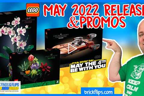 NEW Lego Sets May 2022 Releases & May LEGO Promos (Star Wars May The 4th Picks) | Lego Investing