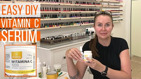 How to Make Vit C Serum for Younger Hands [EASY & CHEAP DIY]