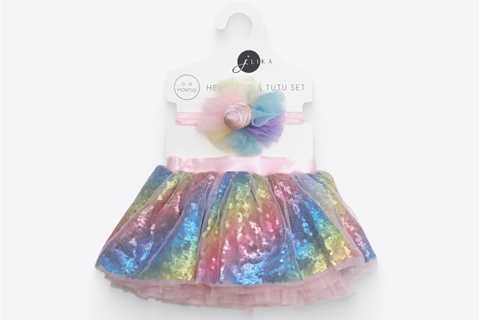 Tutu Skirt Unicorn Newborn Baby Girl Tutu Set