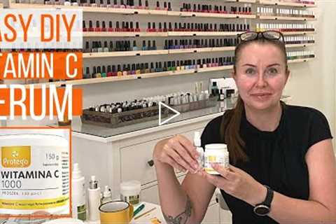 How to Make Vit C Serum for Younger Hands [EASY & CHEAP DIY]