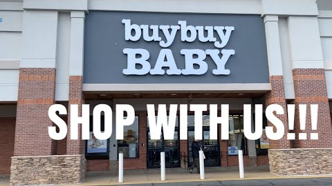 SHOP WITH US AT BUY BUY BABY!!! OUR FIRST TIME!! BABY REGISTRY!! 👧🏽🛍