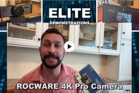 Review 4K Pro Camera, 8MP Tracking Camera, 4X Digital Zoom auto framing Camera