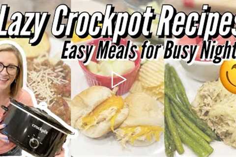 👉EASY CROCKPOT RECIPES YOU HAVEN’T MADE YET // These Can Be FREEZER Meals!