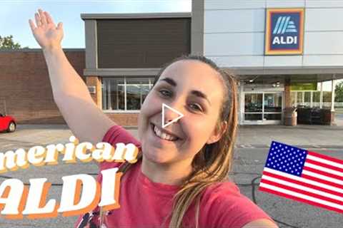 🇺🇸 American ALDI shop! - 🚘 going from Canada to America for a grocery shop