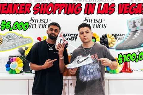 SNEAKER SHOPPING AT LAS VEGAS'S CRAZIEST SHOE STORES! *Insight From Vegas Store Owners*