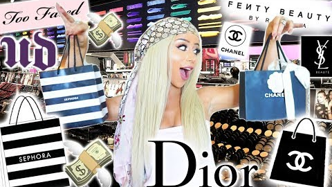 A VERY #EXTRA MAKEUP SHOPPING SPREE!