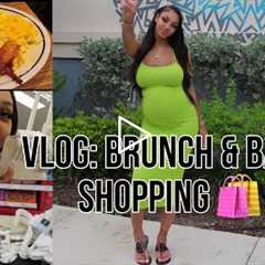 Vlog: Brunch + Baby Shopping !!!