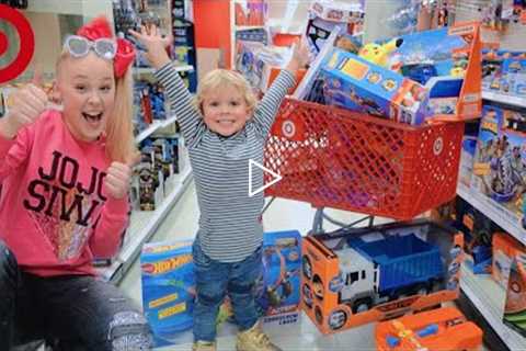 I SURPRISED MY LITTLE BROTHER WITH A SHOPPING SPREE!! (No Budget!)