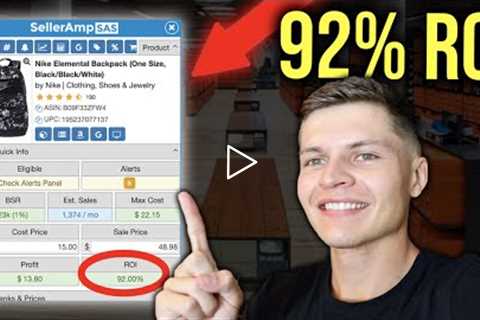 How I Use SellerAmp SAS To Find Profitable Amazon Products FAST | Amazon FBA Online Arbitrage