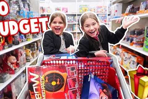 NO BUDGET TOY SHOPPiNG CHALLENGE! | JKrew