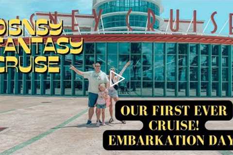 Embarkation Day | Our first Disney Cruise