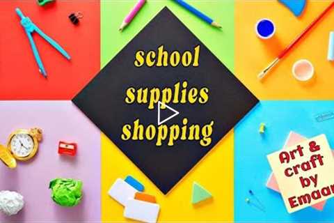 SCHOOL SUPPLIES SHOPPING + HAUL 2022 | school student necessities!