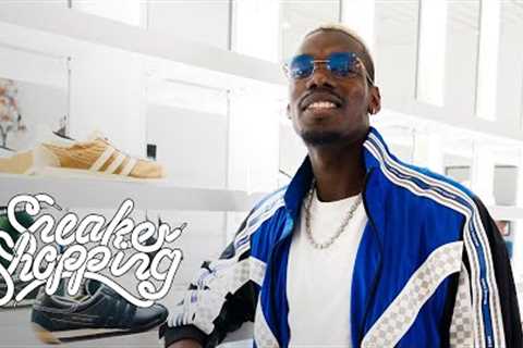 Paul Pogba Goes Sneaker Shopping With Complex