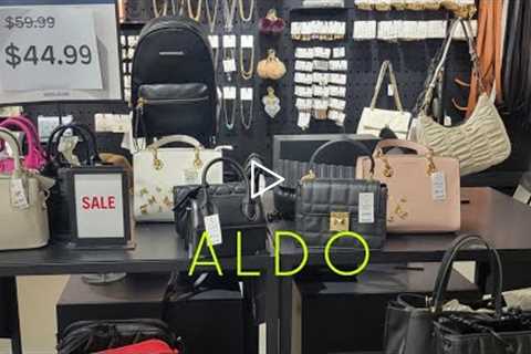 NEW!! ALDO BAGS ONLY $44.99//SHOES FROM $19.99~ BROWSE WITH ME