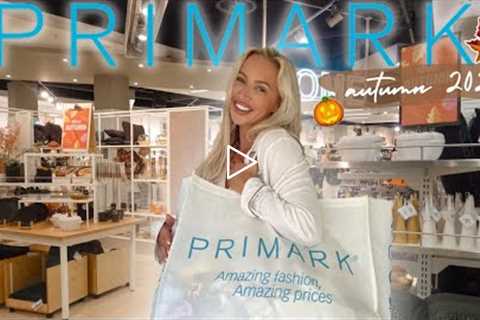 NEW IN PRIMARK AUTUMN 2022! Homeware, Baby, Coats & MORE! | Shop With Me