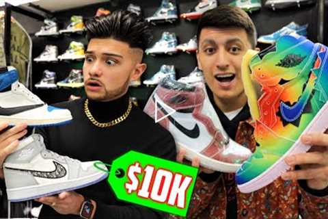 AIR JORDAN 1 SNEAKER SHOPPING with LEGIT TIM!