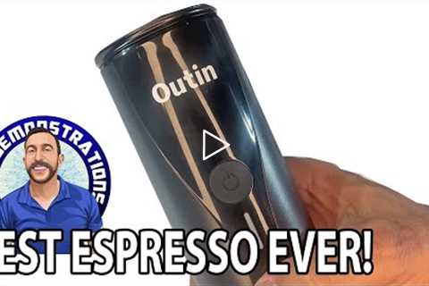 Outin Portable Mini Battery Espresso Machine