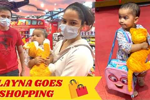 Alayna ne kya kharida pehli baar mall mein | Baby goes shopping for toys | Shikha Singh Vlogs