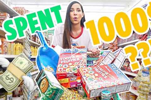 DOLLAR STORE SHOPPING SPREE 💲 NO BUDGET DOLLAR STORE CHALLENGE 💲 | Mar