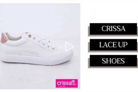 Crissa Steps Ladies Lace Up Shoes #shorts