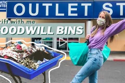 Thrift With Me at the Goodwill Outlet Bins + Haul for Poshmark & eBay