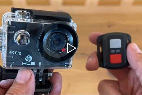 Sport Action Camera 4K with 3 Batteries 1350mAh Underwater Camera