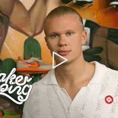 Erling Haaland Goes Sneaker Shopping With Complex
