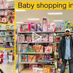 Shopping Mall in USA | Life in USA |Shopping for baby | Ajj bohat shopping ki #newyoutuber #shopping