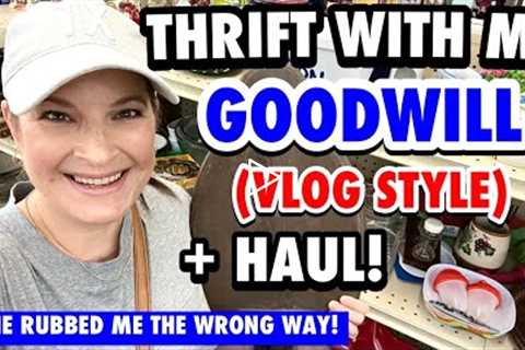 Don’t assume! GOODWILL Home Decor THRIFT SHOPPING VLOG *  Plus I have a THRIFT HAUL *