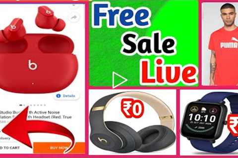 6 Free shopping loot today | Dewali latest sale on flipkart 2022 | 1 rs Sale live today