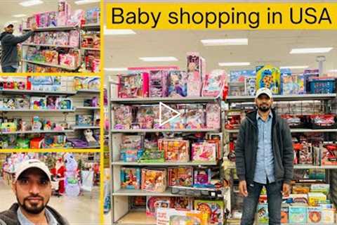 Shopping Mall in USA | Life in USA |Shopping for baby | Ajj bohat shopping ki #newyoutuber #shopping