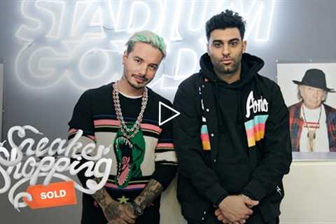 J Balvin Goes Sneaker Shopping with Complex