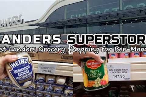 Landers Superstore First Landers Grocery Shopping for Ber-Months Pre-Christmas Haul Vlog