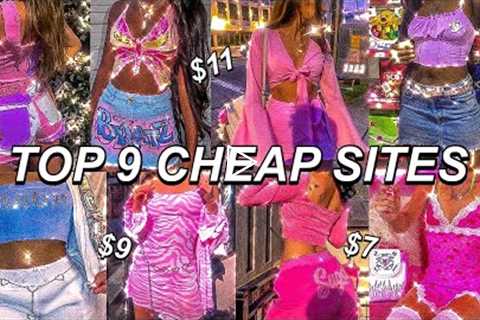 WHERE TO BUY CHEAP CLOTHES ONLINE 2022  👑  BADDIE ON A BUDGET