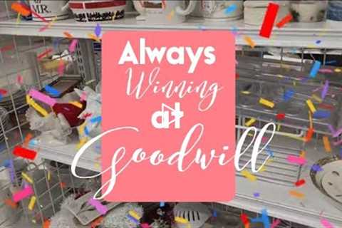 Always Winning at Goodwill! - Shop Along With Me - Goodwill Thrift Stores