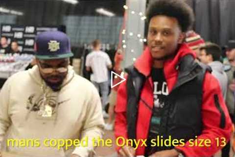 Lando Bando Goes Shoe Shopping at Sneaker Expo