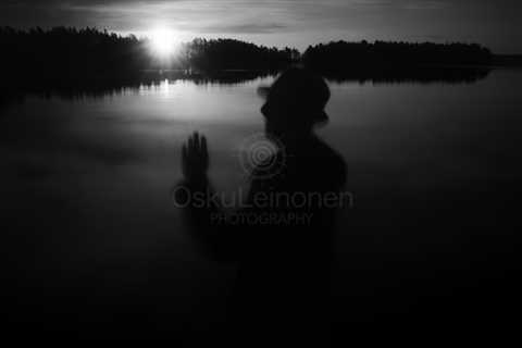 A Man With A Hat III (At The Lake In Morning)