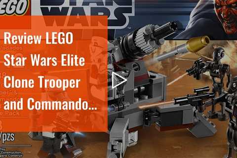 Review LEGO Star Wars Elite Clone Trooper and Commando Droid B 9488