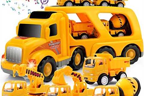 Nicmore Kids Toys Car for Boys: Boy Toy Trucks for 1 2 3 4 5 6 Year Old Boys Girls | Toddler Toys 5 ..