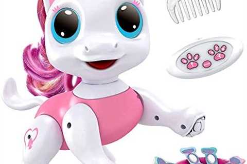 Power Your Fun Robo Pets Unicorn Toy for Girls and Boys – Remote Control Robot Toy with Interactive ..