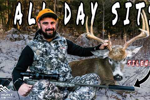 8 ALL DAY SITS FOR A BIG WOODS BUCK | 6.5 PRC Rifle Deer Hunting