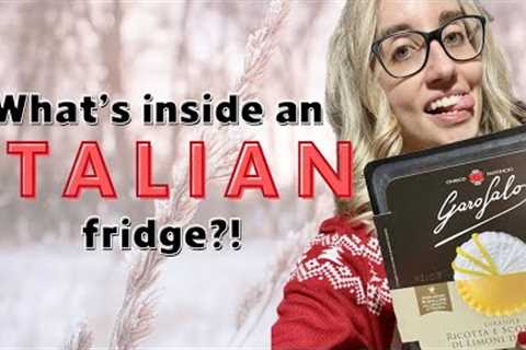 WHAT’S IN MY FRIDGE?! 🇮🇹 Inside an Italian fridge | Grocery Haul Italy | November 2022