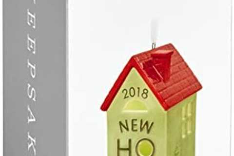 Hallmark Keepsake Christmas Ornament 2018 Year Dated New First Home Homeowner Gift Ceramic