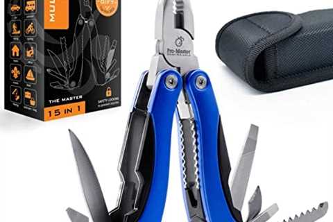 Multitool Pocket Knife – Utility Knife Multitool for Men – All in One Tool for Fishing, Camping and ..