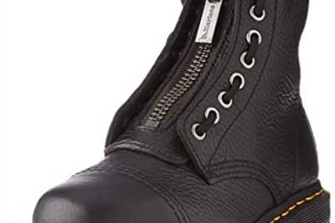 Dr. Martens Womens Sinclair 8 Eye Leather Platform Boot