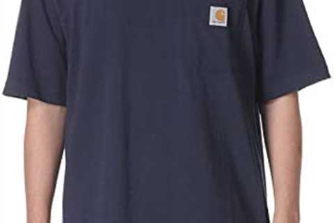 Carhartt Men’s Loose Fit Heavyweight Short-Sleeve Pocket T-Shirt