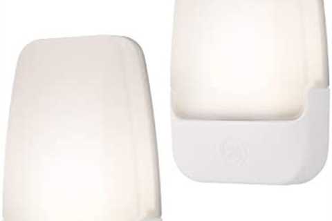 GE LED Night Light, Plug-in, Dusk to Dawn Sensor, Warm White, UL-Certified, Energy Efficient, Ideal ..