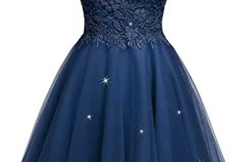 Lace Homecoming Dresses Sparkly 2022 Tulle V Neck Prom Dresses Short Party Dance Dress